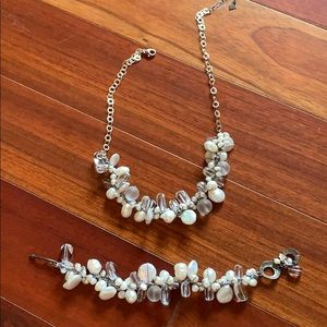 necklace and bracelet matching set